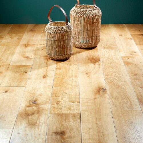 natural glossy oiled oak floor finish