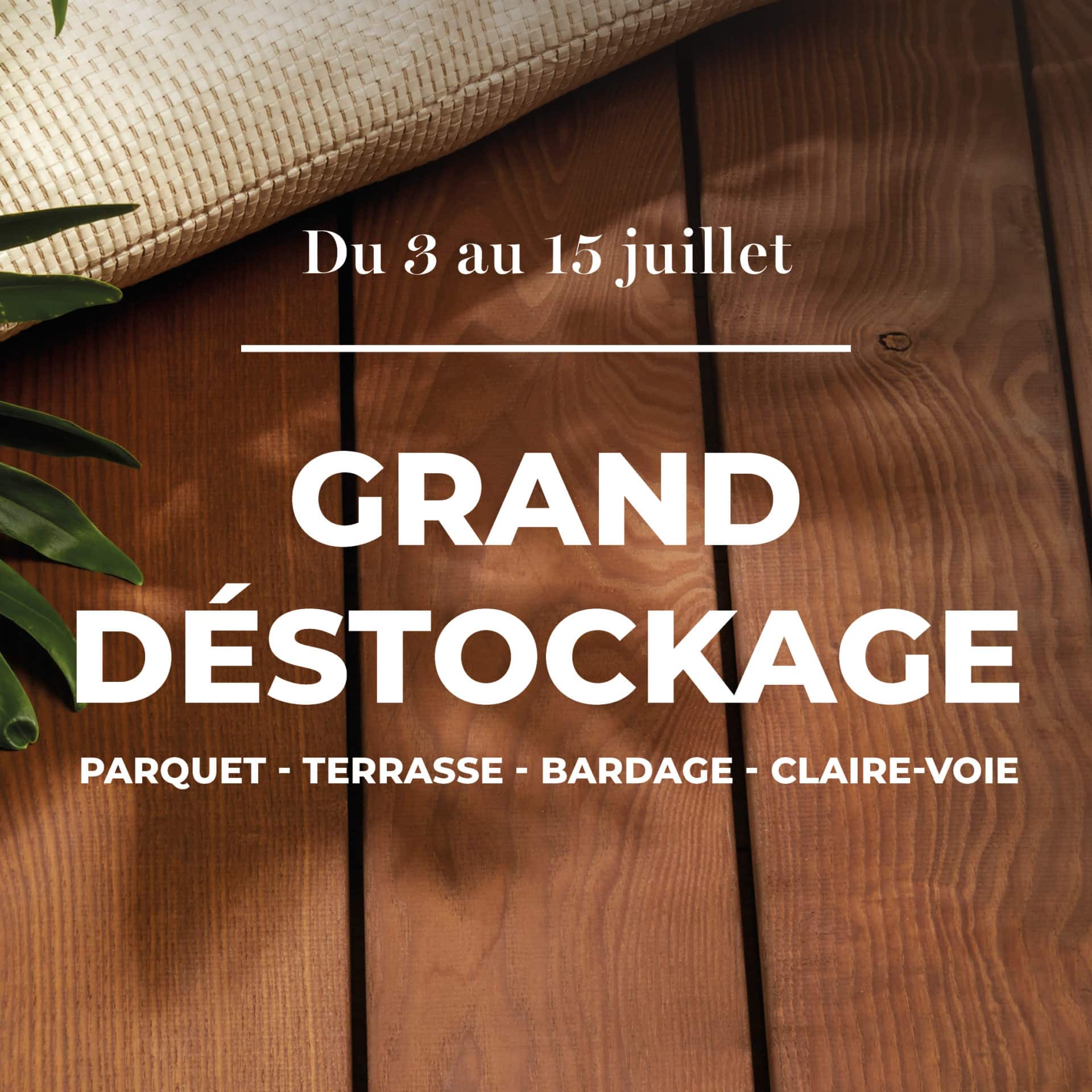 destockage magasin usine parquet exterieur terrasse bardage claire-voie a givry en bourgogne