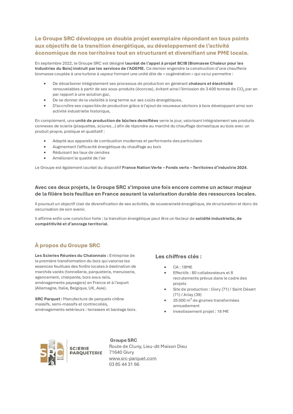 src energie communiqué de presse page 0002