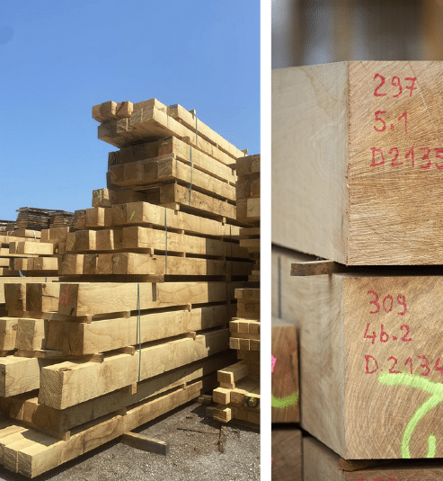 src pièces équarries