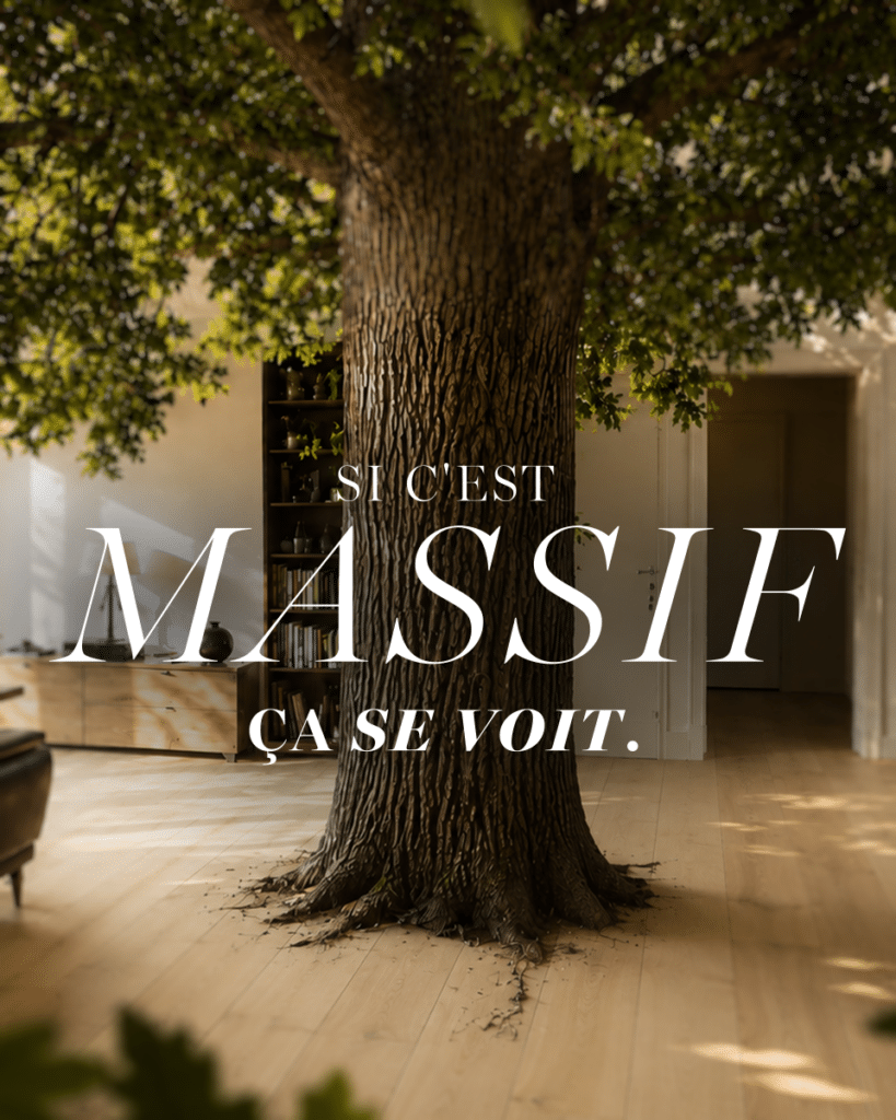 arbre sol massif
